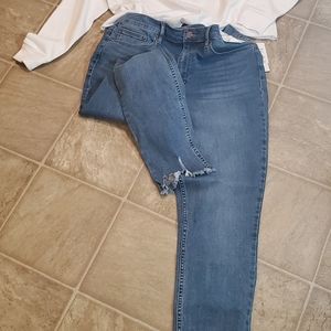 Calvin Klein high rise skinny Jeans